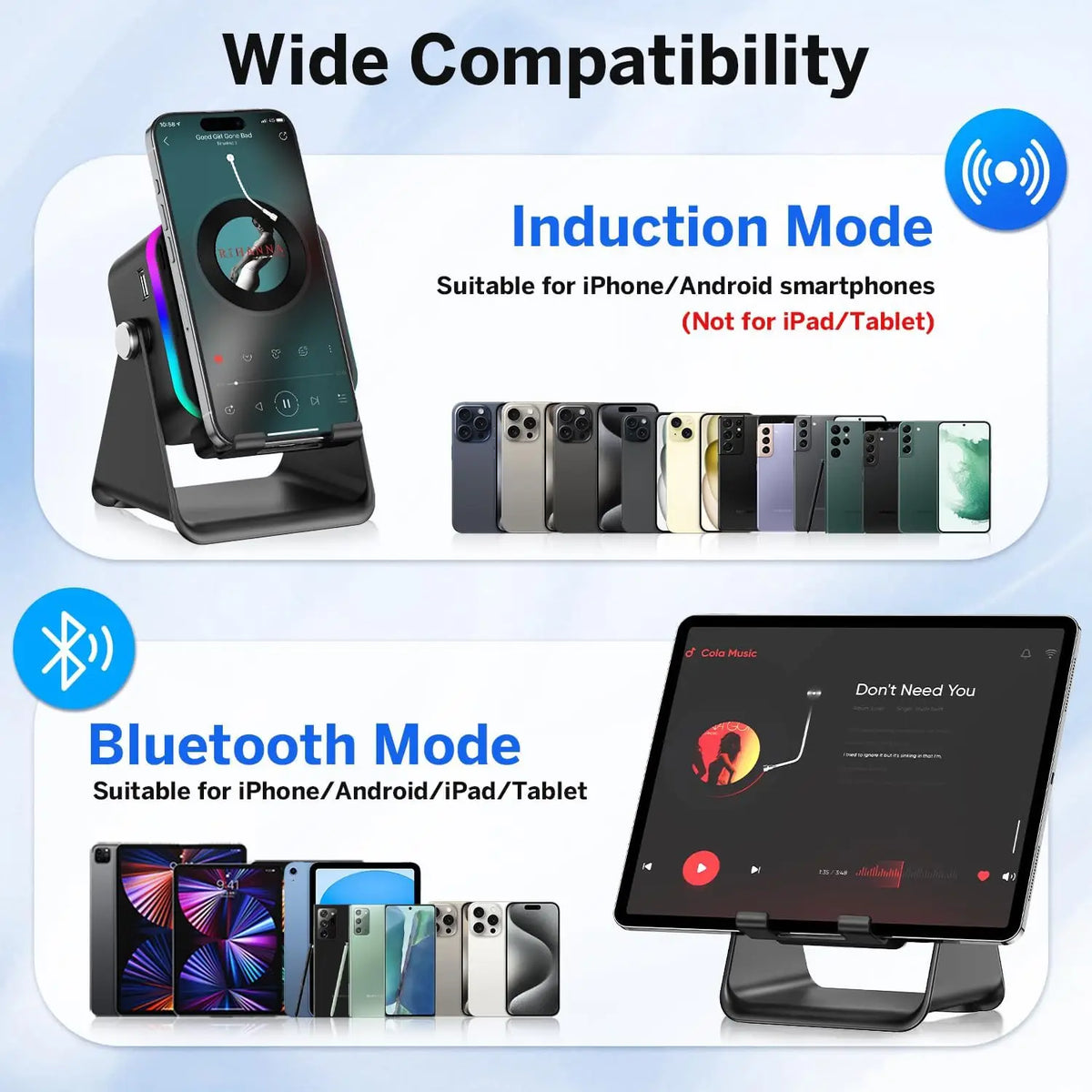 Ampora Phone Induction Speaker